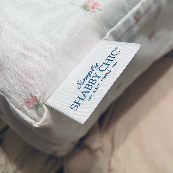 Rachel Ashwell Simply Shabby Chic ~KING ~ Sheet Set Vtg.Cottage White Floral - Picture 5 of 7